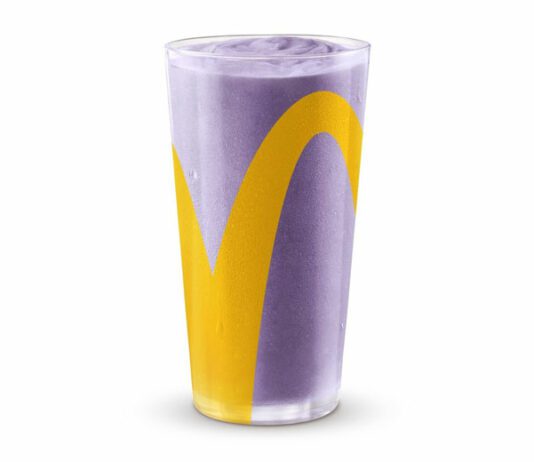Grimace Shake from McDonald's
