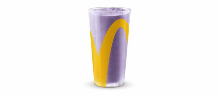 Grimace Shake from McDonald's