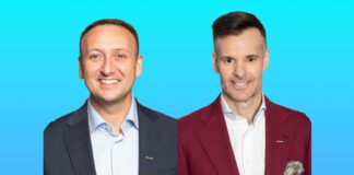 Saputo Inc. Headshots of Lino Saputo and Carl Colizza