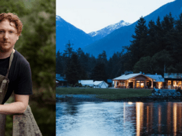 Chef Benjamin Godin and Clayoquot Wilderness Lodge