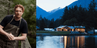 Chef Benjamin Godin and Clayoquot Wilderness Lodge