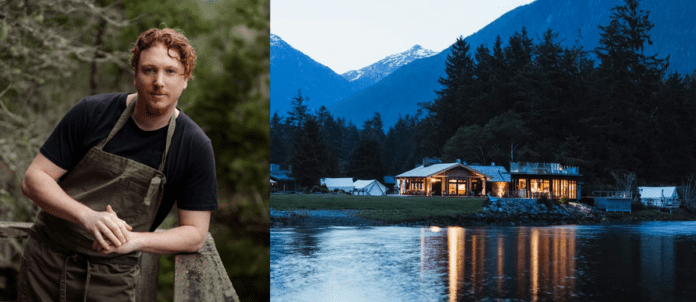 Chef Benjamin Godin and Clayoquot Wilderness Lodge