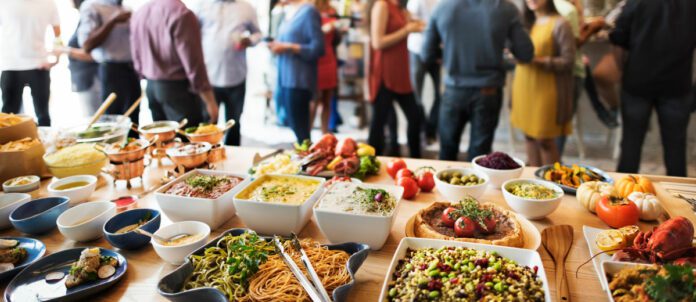 Culinary food serving spreads