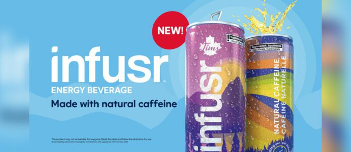 Tim Hortons new Infusr Energy Beverages