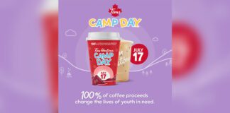 Tim Hortons Camp Day returns July 17, 2024