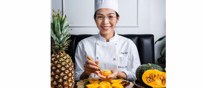 Chef Nutcha Phanthoupheng of Baan Lao Fine Thai Cuisine