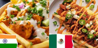 Signature Butter Chicken and Smoky Nacho Poutine
