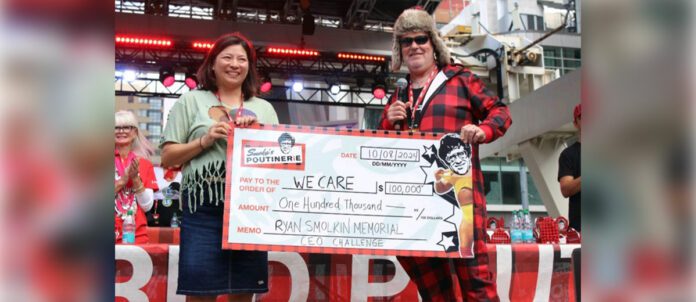 Smoke-A-Palooza $100,000 We Care Cheque