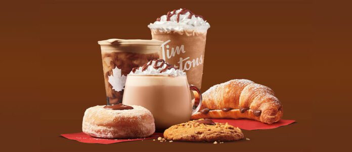 Tim Hortons unveils six nutella Items includes, Dream Cookie with Nutella, a Dream Doughnut with Nutella, a croissant with Nutella, a latte with Nutella, an Iced Capp with Nutella and a Cold Brew with Nutella.