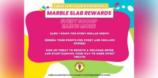 Marble Slab Creamery Canada Rewards