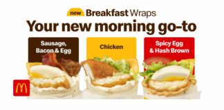 McDonald's Breakfast Wraps
