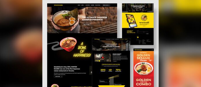 Kinton Ramen Website