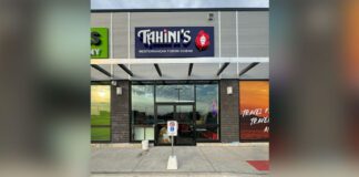 Tahini’s Restaurant building exterior