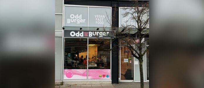Odd Burger Vancouver store front