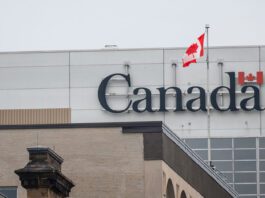 Canadian government administrative building