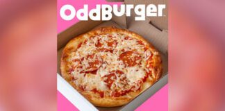 Odd Burger Plant-Based Pepperoni Pizza