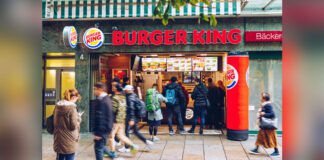 Burger King fast food restaurant
