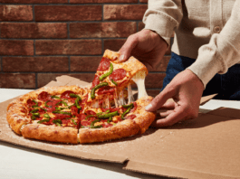Domino’s Pizza Parmesan Stuffed Crust