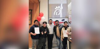Chick-fil-A Eaton Centre Group Photo