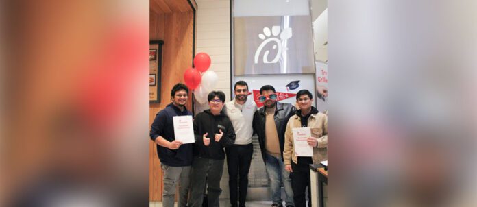 Chick-fil-A Eaton Centre Group Photo
