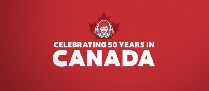 Wendy's celebrating 50 years in Canada
