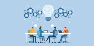 Business people team working meeting and brainstorming concepts