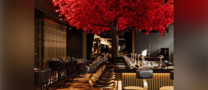 Photo of restaurant tables at Casa73