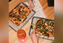 Pizzas at Tavern Collective