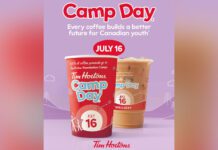 Tim Hortons Camp Day Returning on July 16, 2025